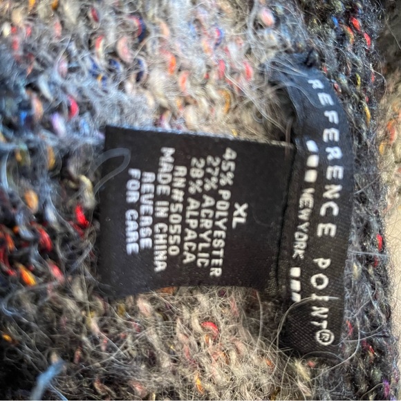 Reference Point alpaca wool blend cardigan - Picture 5 of 6